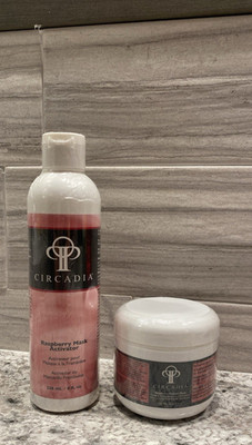 Circadia Raspberry Skin Care Set Mask Activator + Enzyme Mask 236 mL/8 fl oz