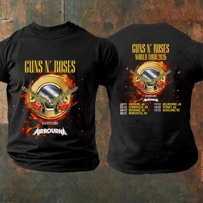 Guns N' Roses World Tour Australia 2026 TShirt | eBay