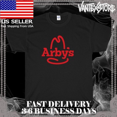 NEW SHIRT ARBY'S FAST FOOD RESTAURANT LOGO MEN'S T-SHIRT FUNNY USA SIZE S-5XL