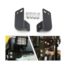 Reverse LED Light Pod Mounting Brackets for Polaris Ranger