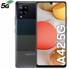 Produktbild - Samsung Galaxy A42 5G Dual SIM Schwarz 128 GB Smartphone Refurbished Sehr Gut