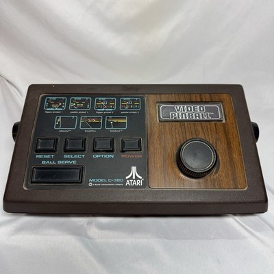 1977 ATARI Video Console Pinball Model C-380 Tested Working