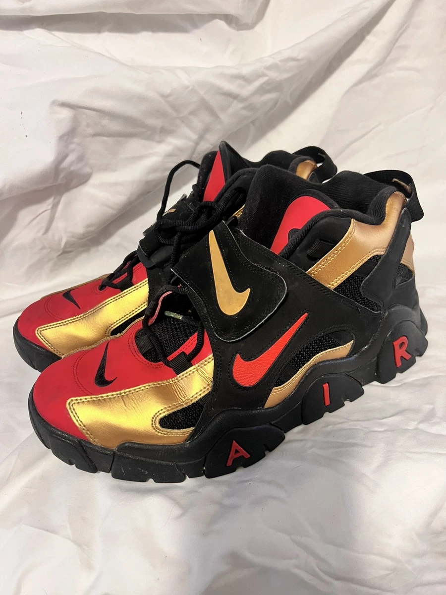 Nike Air Barrage Mid Metallic Gold for Sale | Authenticity