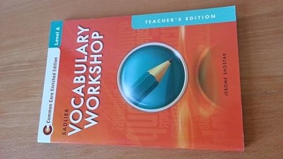 Vocabulary Workshop Common Core Enriched Edition Level A (Grad...