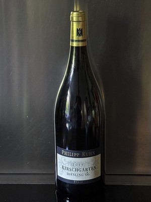 1 Flasche Philipp KUHN Kirschgarten GG Riesling 2017 MAGNUM Pfalz Wein 1,5