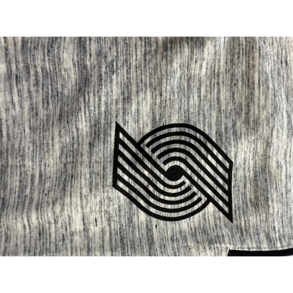 NBA Portland Trail Blazers Pantalones de Jogger Jaspeados para Hombres Medianos Bolsillos con Cremallera NUEVO Foto 4 de 4