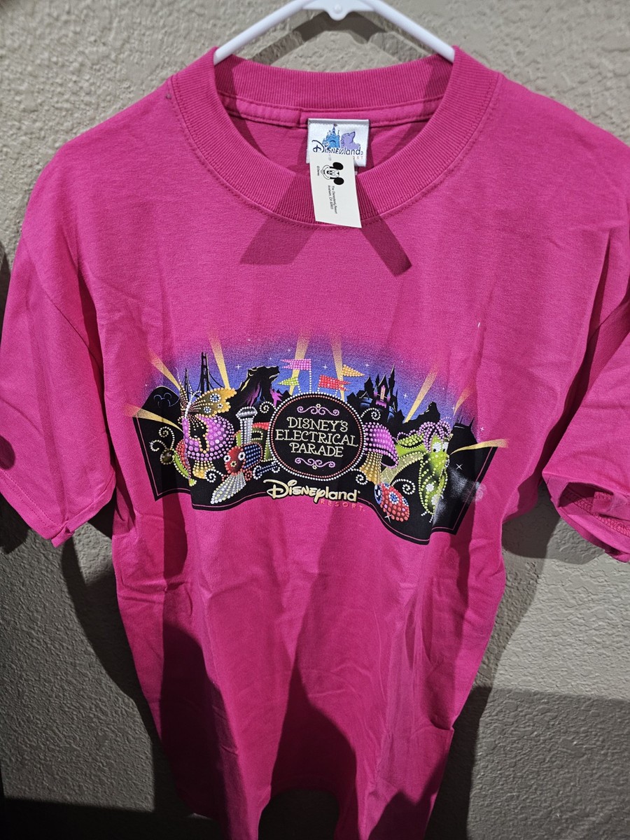 Vintage Disney Electrical Parade Short Sleeve T Shirt Adult L Pink