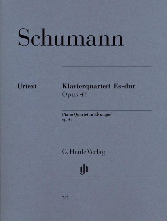 Thumbnail - Klavierquartett Es-dur Op. 74 Robert Schumann Taschenbuch Partitur +