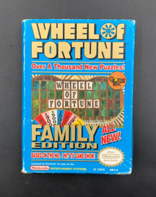 Wheel of Fortune: Family Edition (Nintendo Entertainment System, NES) in Box