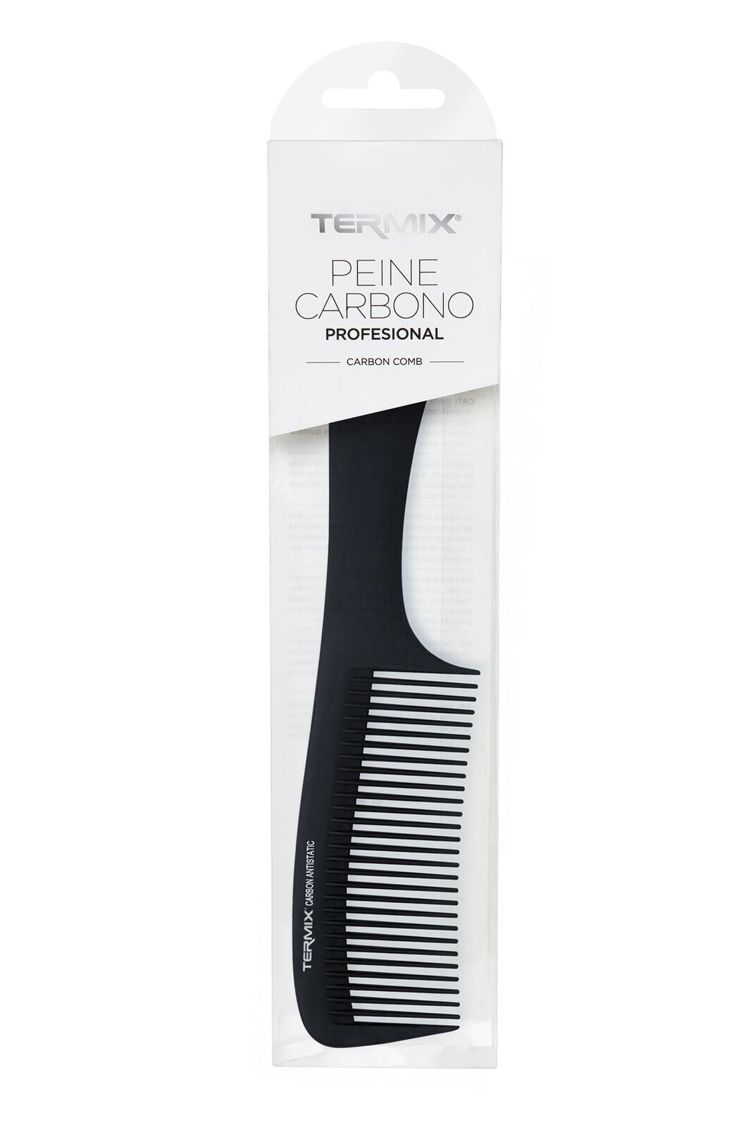 Termix Carbon 22.5cm Dressing Comb 825 Professional Hair Salon Styling Barber