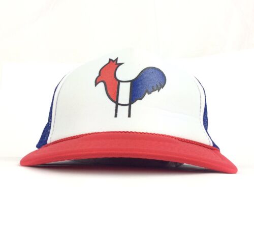 Rooster Logo Meshback Trucker Baseball Hat Cap Snapback Adult Size