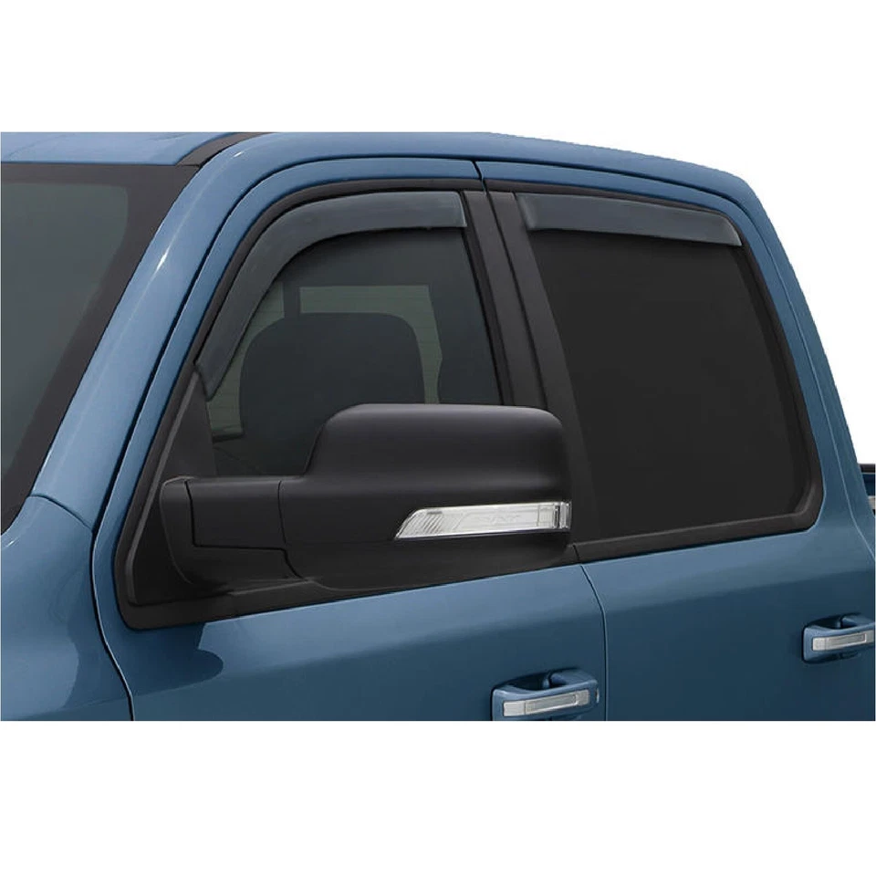 AVS Front & Rear In-Channel Smoke Window Ventvisors for 08-13 Toyota Highlander Foto 4 de 4