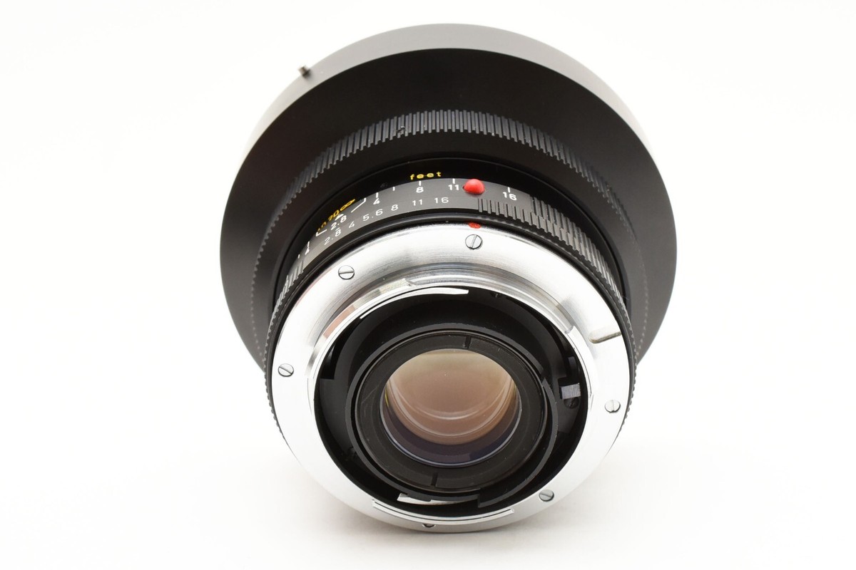 #1000 美品 Leica Elmarit-R 19mm f2.8 3CAM Leica Elmarit-R 19mm F/2.8 Lens Ver.1 3Cam Canada [Exc+]