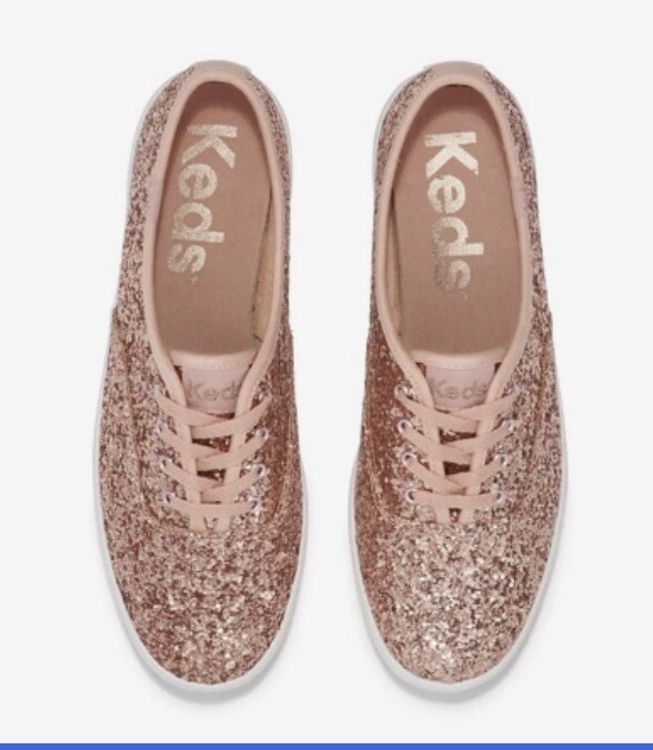 rose gold champion shoes