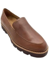 Vionic Women's Patent Leather Loafers Kensley Brown