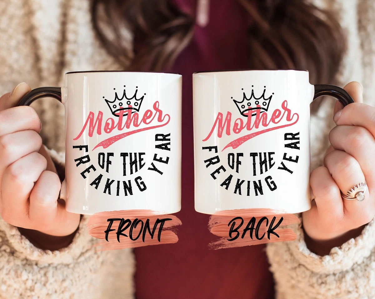 Mom of the year mug cheap