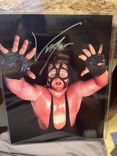 Big Van Vader WWE WWF WCW Autographed Signed 8X10 Photo Leaf COA Dec