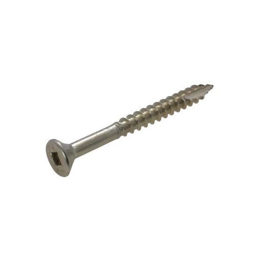 Qty 100 STD Head Decking Screw 10g (4.8mm) x 50mm Square (SQ2) Stainless A2 G304 - Picture 2 of 4