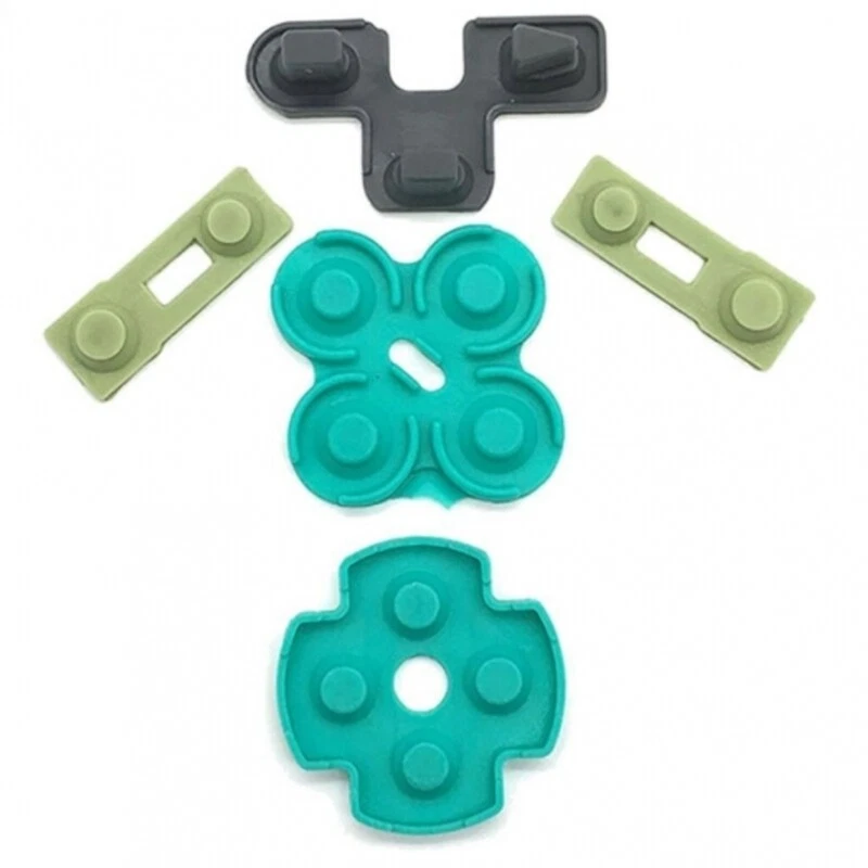 Gomme De Contact Pour Manette Sony PlayStation 2, PS2, Tampons De Bouton - Photo 1/1