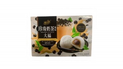 Yuki & Love Boba Milch Tee Mochi Reisküchlein Boba Milk Tea Mochi 180g (6 Stück)