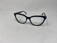 ESCADA EYEWEAR VESC52 700 GLOSSY BLACK CATEYE 54-16-140 EYEGLASSES LS09