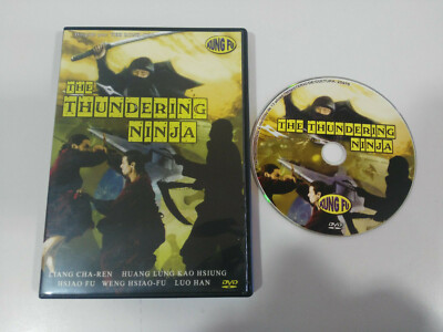 The Thundering Ninja Kung Fu Liang Cha-Ren Huang Lung DVD Spanisch Neu - Am