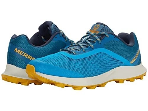 Scarpe da trekking Merrell MTL Skyfire da uomo trail running blu Tahoe taglia 13