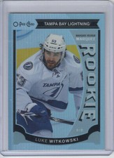 15/16 OPC Tampa Bay Lightning Luke Witkowski Rainbow Foil Rookie RC card #516