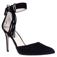 Nine West Everafter Side Tassel D'orsay Ankle Strap Dress Pumps - Black, 8 Us on sale Nine West Everafter Side Tassel D'orsay Ankle Strap Dress Pumps - Black, 8 Us on sale