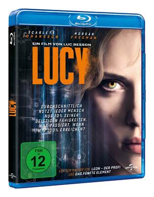 Blu-ray/ Lucy - mit Scarlett Johansson & Morgan Freeman !! Wie Nagelneu !!