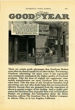 1916 Goodyear Tire & Rubber Co. Ad: Dixon, Illinois Dealer PIC - Merton, Ransom 