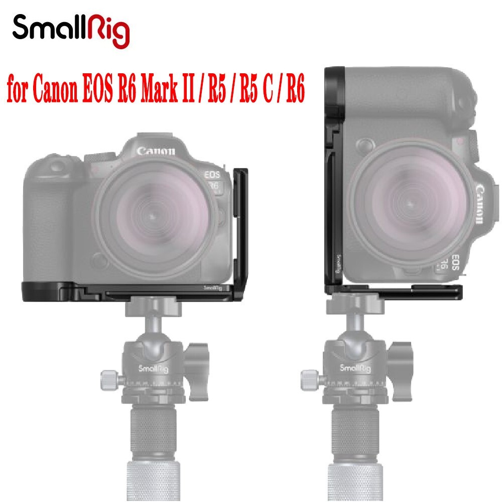 SmallRig L-Bracket Plate for Canon EOS R6 Mark II R5 R5 C R6