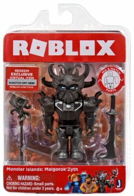 Roblox Monster Islands Malgorok Zyth Action Figure With Virtual Item Code For Sale Online Ebay - roblox superman the movie