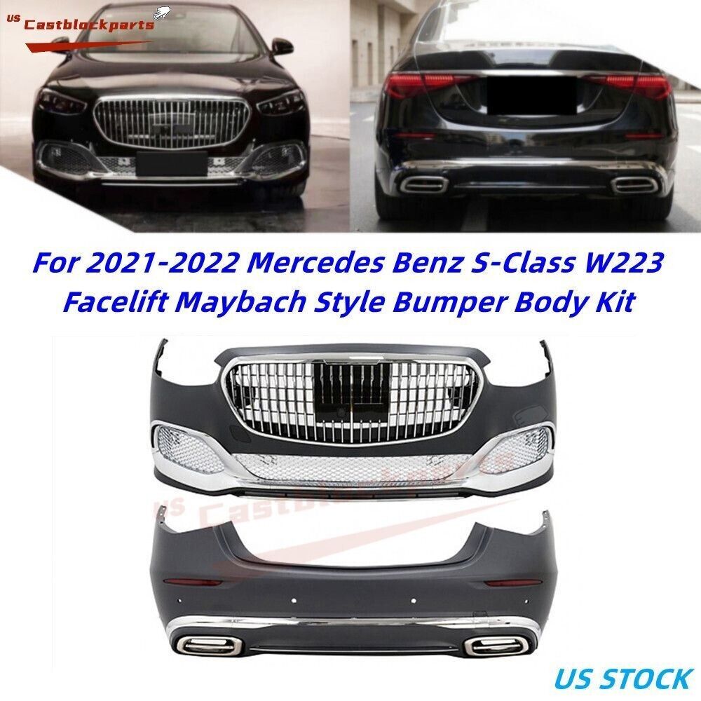 Rear Bumper Kit | MERCEDES BENZ MAYBACH S-CLASS 2020 Rear Bumper Kit | MERCEDES BENZ MAYBACH S-CLASS 2020