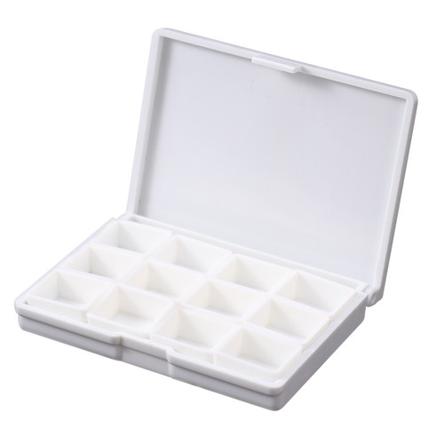 Watercolor Paint Palette Half Pans Set Empty Palette_Assembled Pans with Lid_Box - Picture 2 of 21