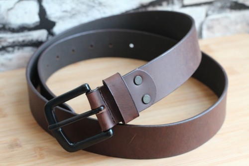Leather Belts Real Handmade Mens Womens 