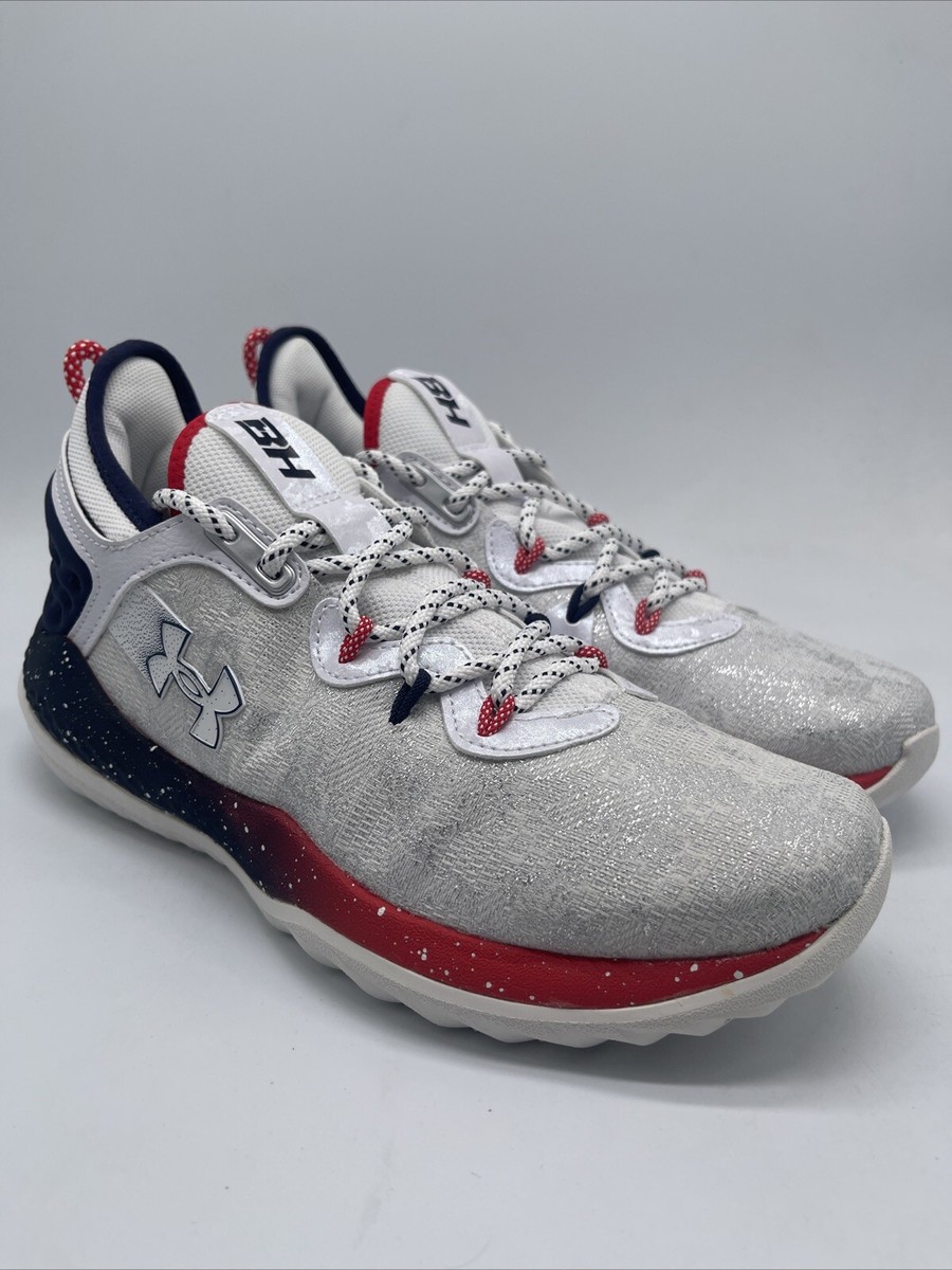 Under Armour Harper 8 USA Turf Baseball Shoes 3026935-100 Men's