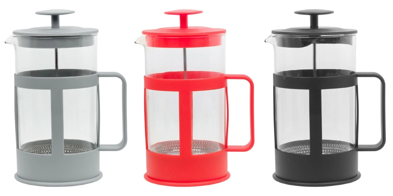 French Press Tea Coffee Maker Filter Plunger Stainless Steel 1000ml/9 Cup Brewer