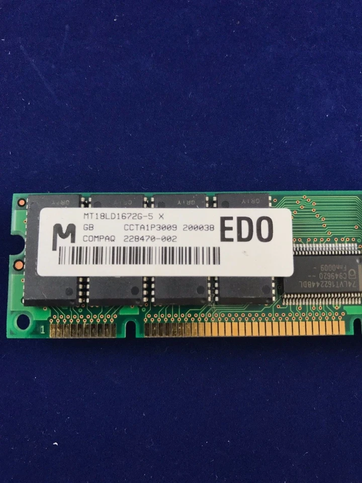 HP 128MB cache module 400297-001 228470-002 60NS EDO - Image 4 of 4