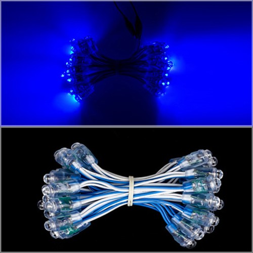 50 x LED Pixel Light String Billboard Sign Lamp DC5V 12V 9mm Exposed Waterproof - Picture 8 of 10