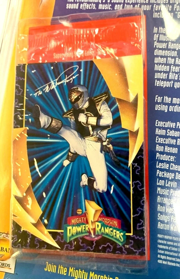 Mighty Morphin Power Rangers: Island Of I'llusion 3D Audio & Power Pack Cassette - Image 4 of 4