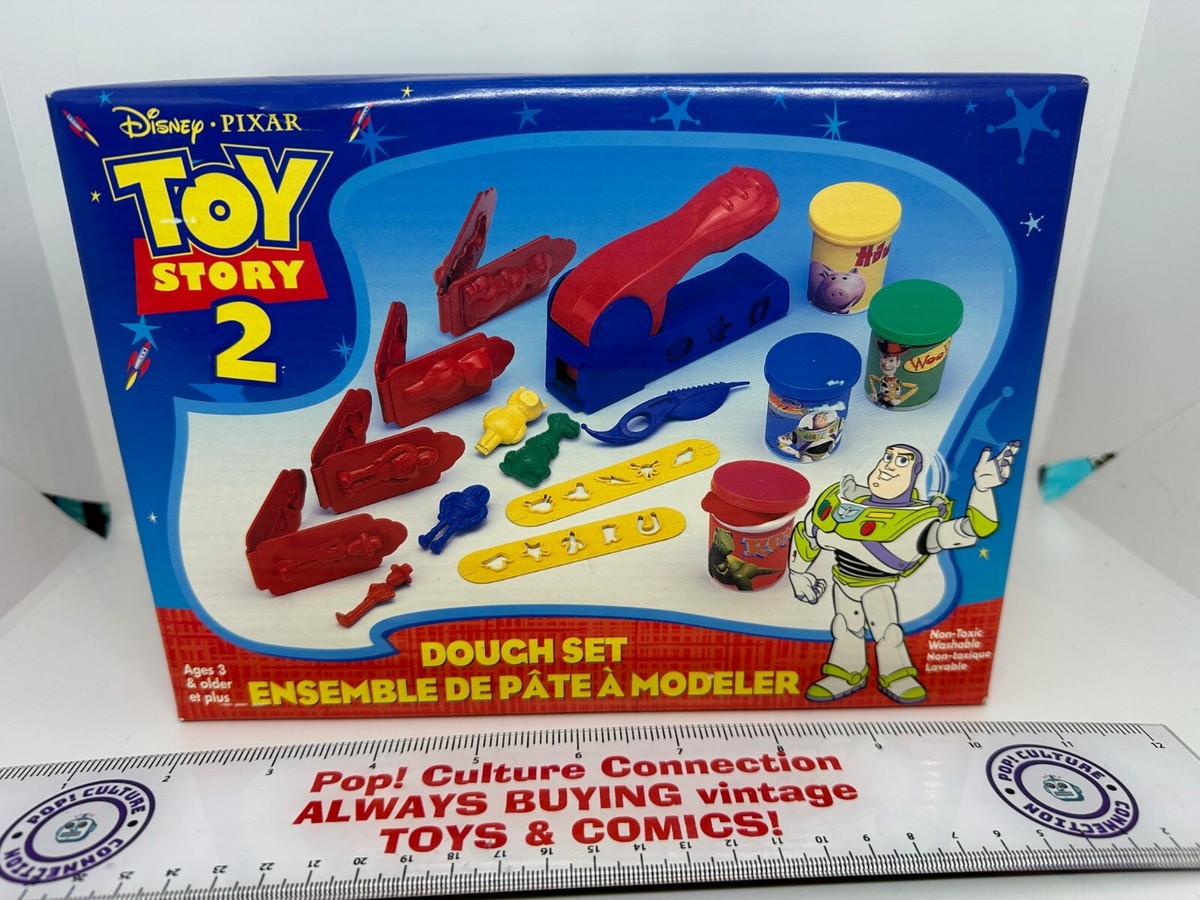 Very Rare Artsy Disney Toy Story 2 Dough Set Play-Doh Set NEW Inv