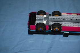  LEGO Pop Star Tour Bus Partial Build 41106 Friends Bottom Assembly 150+ Pieces