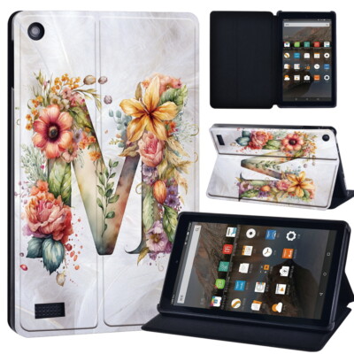 Passend für Amazon Fire7 (5/7/9.) HD8 (6/7/8/10) HD10 (5/7/9/11) Leder Ständer Abdeckung Etui