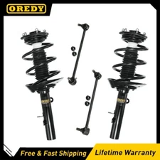 Front Struts Spring & Sway Bar Links Replacement for 2013-2017 Honda Accord 2.4L