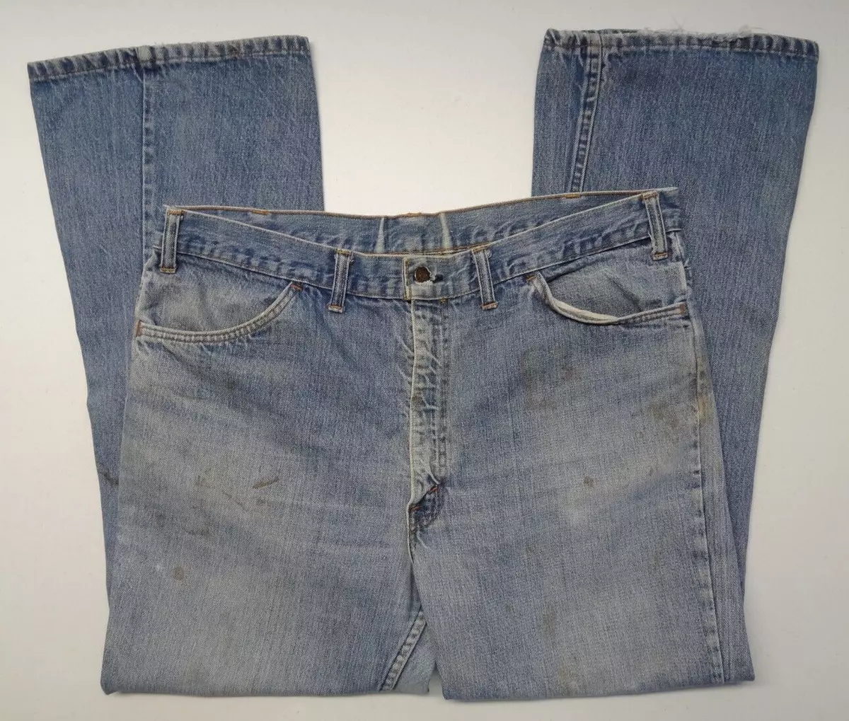 Levi's Big-E 38x30 646-0217 Orange Tab 70s Flare Bell-Bottom