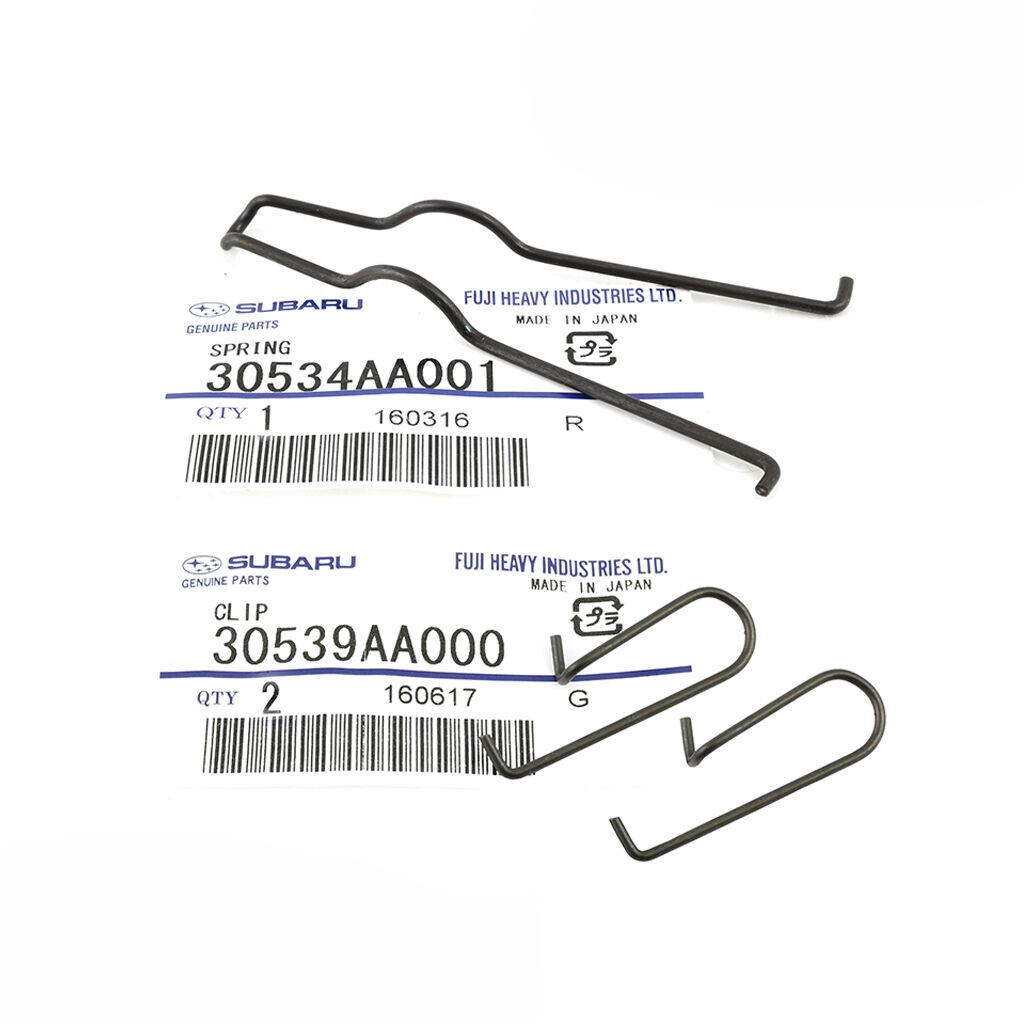 9017 Subaru Clutch Fork Spring & Clip Set OEM NEW 30534AA001