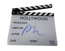 Paul Thomas Anderson Signed Director Clapboard Licorice Pizza Beckett COA