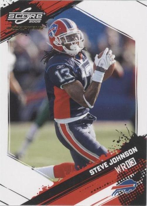 2009 Score Inscriptions Steve Johnson #36 - 1 of 2