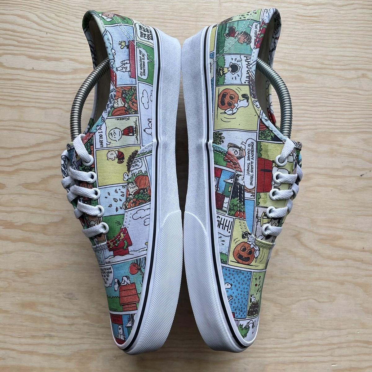 Size 11.5 - Peanuts x Vans Authentic Comics for sale online | eBay